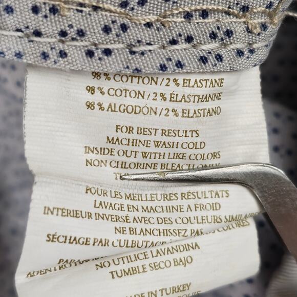 Peter Millar Shorts Size 31 Crown Crafted Khaki Flat Front Chino - Picture 8 of 13